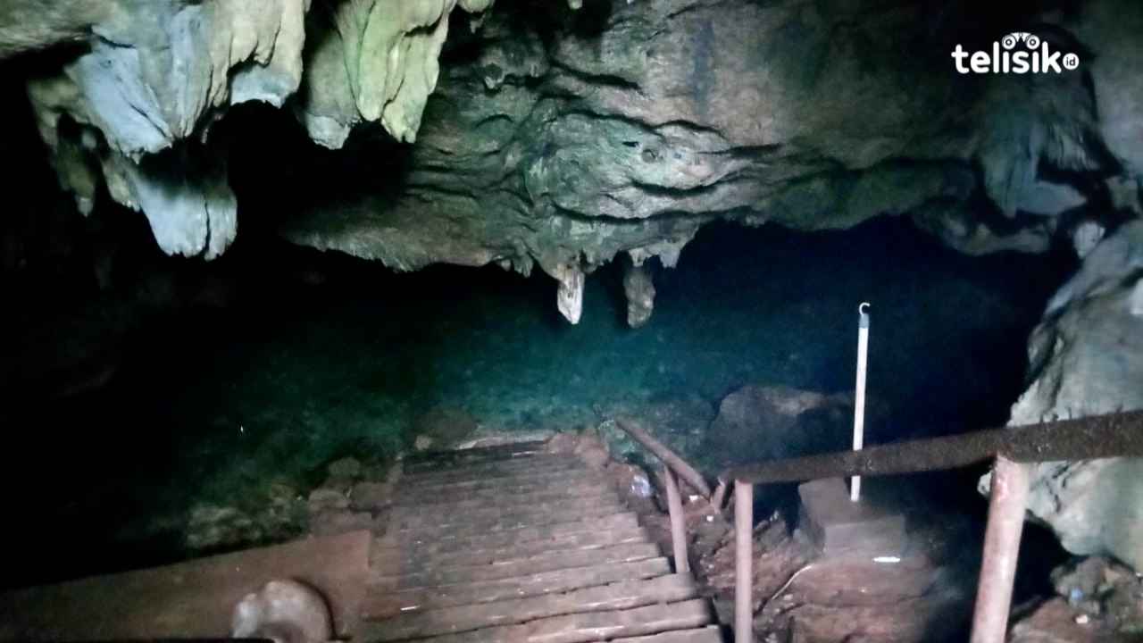 Sepi Pengunjung, Permandian Gua Lanto Miliki Pesona Unik