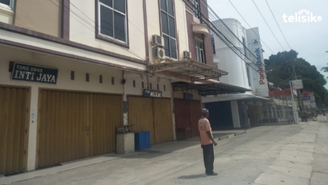 Trauma Bentrokan, Ruko di Kota Lama Masih Tutup