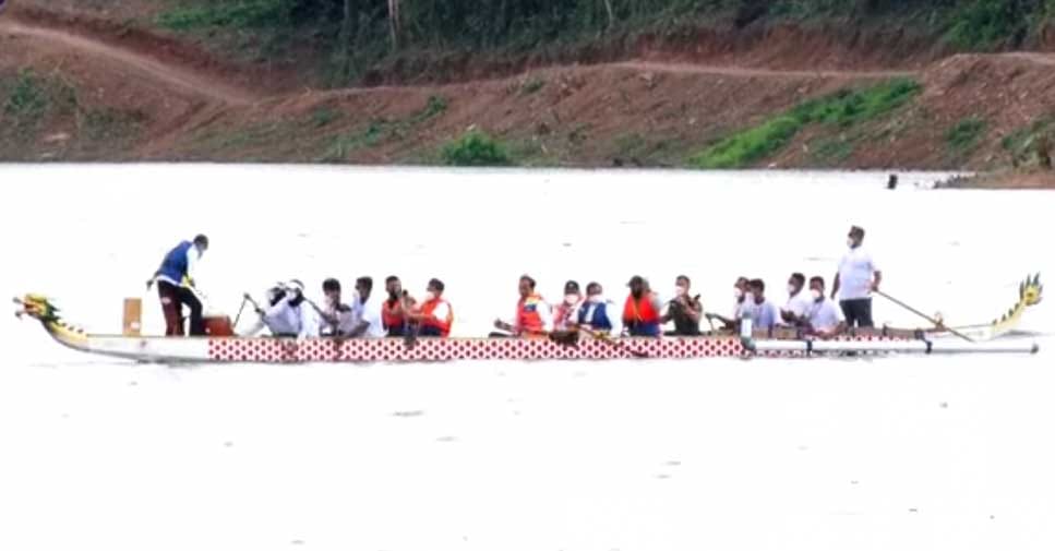Usai Jokowi Naik Perahu Naga, Bendungan Ladongi Bakal Jadi Lokasi Lomba Dayung