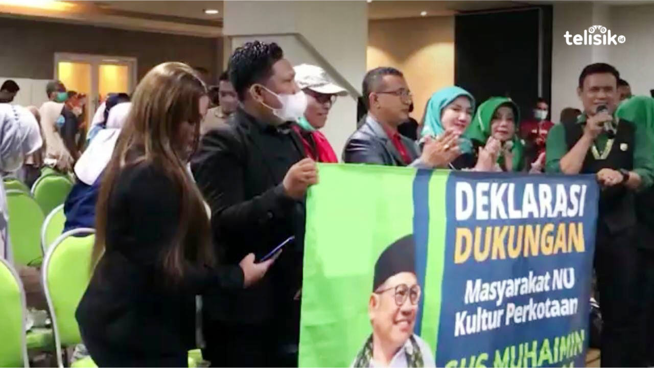 Warga NU Kultural Surabaya Deklarasi Dukung Cak Imin Maju Pilpres 2024