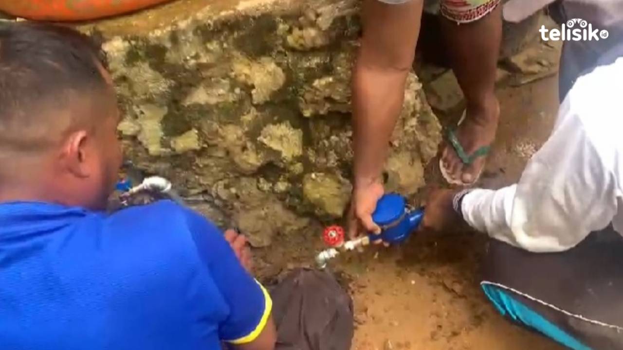 Air Bersih di Kontunaga Muna Mulai Tersambung
