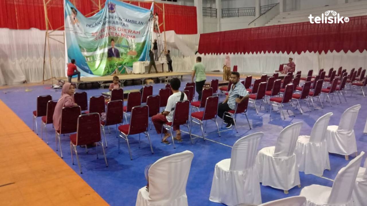 Pemkab Muna Mulai Siapkan Kebutuhan Pelantikan Sekda