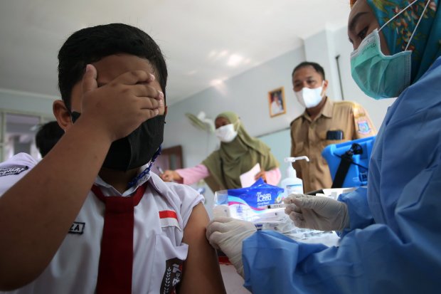 Target 34.793 Anak, Vaksinasi COVID-19 Dimulai Besok