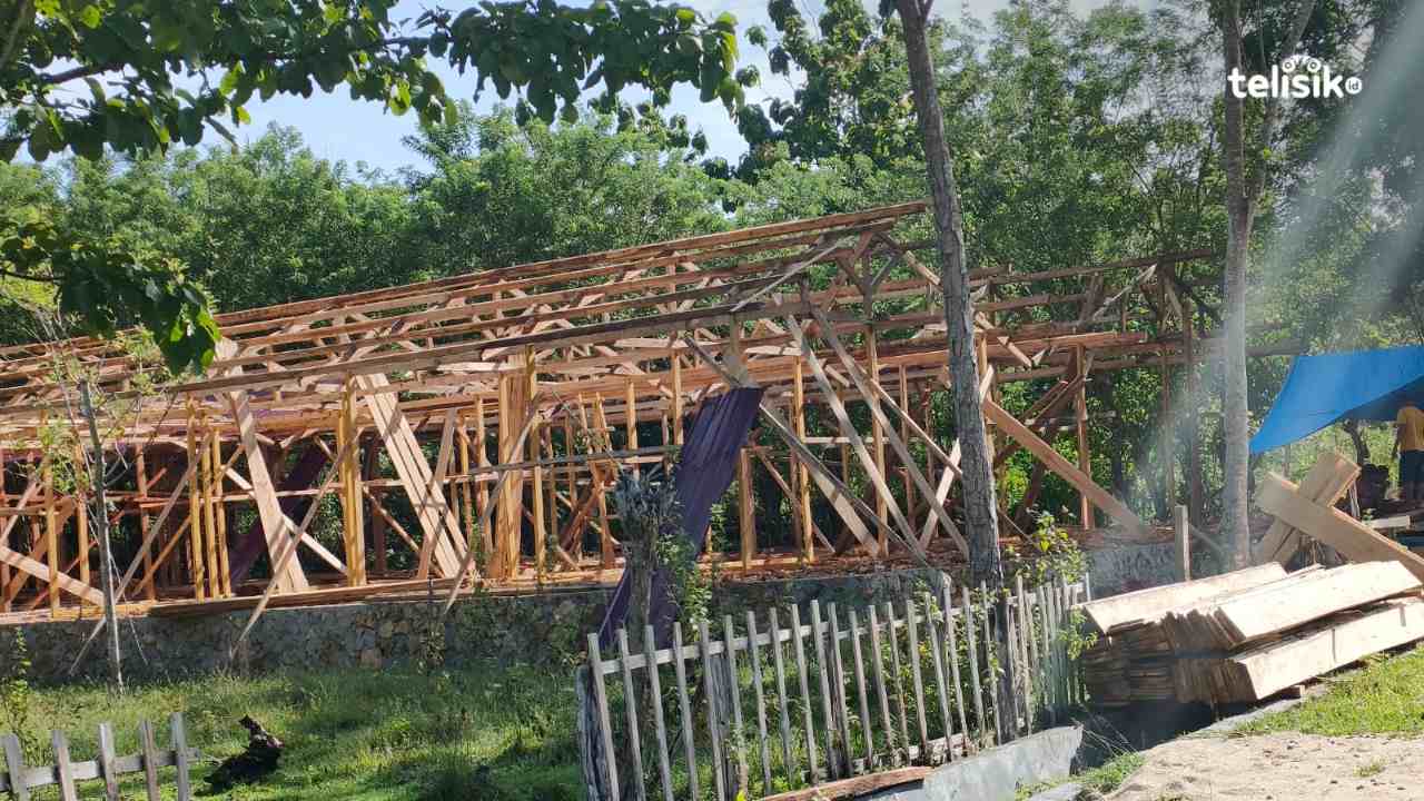 Anggaran Cair 100 Persen, Pembangunan 80 Kios Darurat Masih Terbengkalai