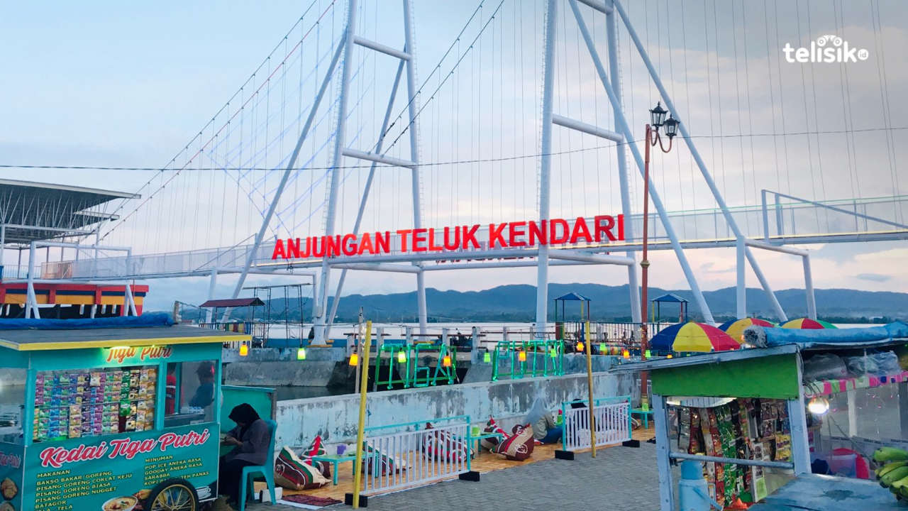 Anjungan Teluk Kendari Segera Diresmikan, PKL Pertanyakan Nasibnya