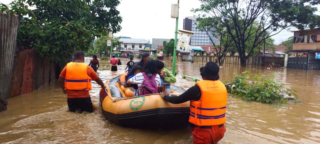 Enam Orang Meninggal Akibat Bencana Hidrometeorologi Basah di Jayapura