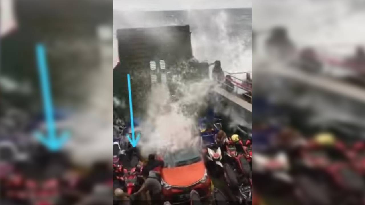 Ferry Wamengkoli-Baubau Dihantam Badai, Penumpang: Kapal Sampai Dibawa di Wameo