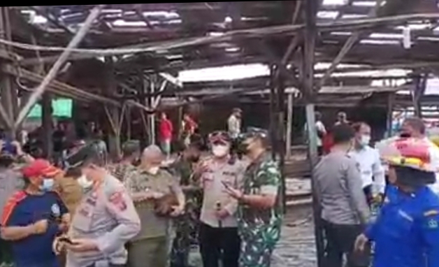 Gudang Penyimpanan Ikan Meledak, Polisi Dalami Penyebabnya