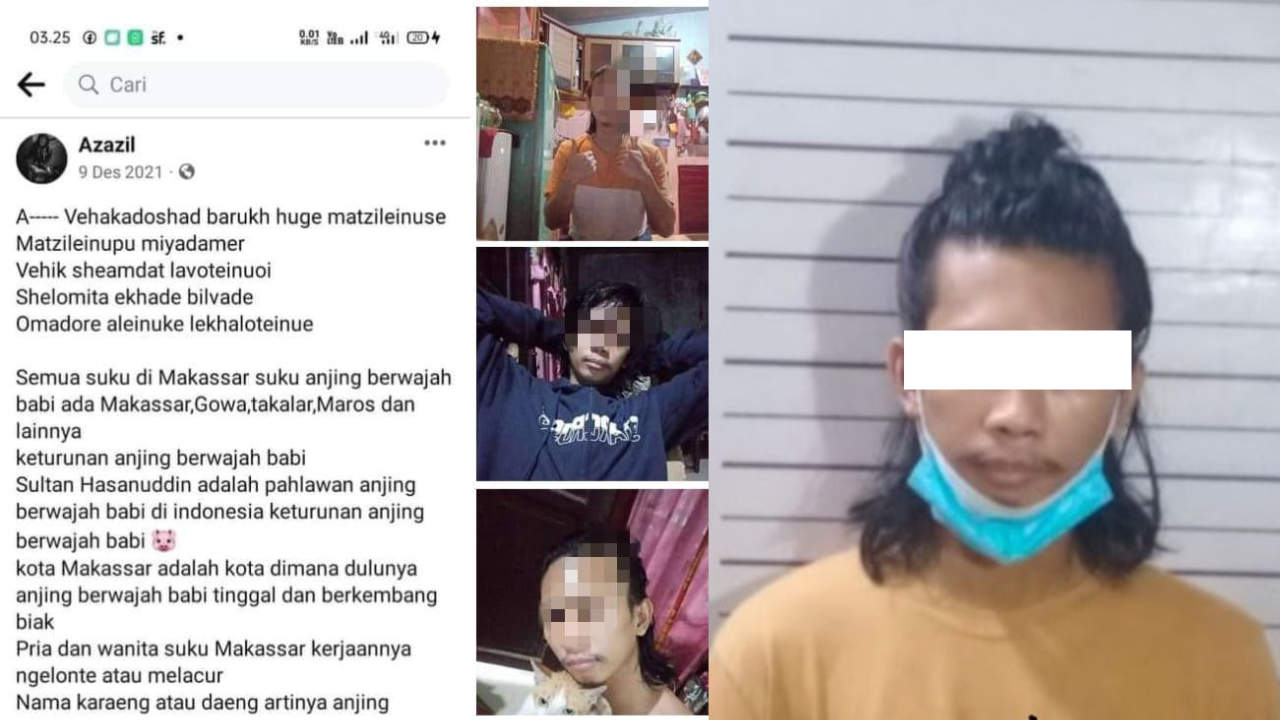 Hina Suku Bugis Makassar, Pria Stres Diamankan Jatanras