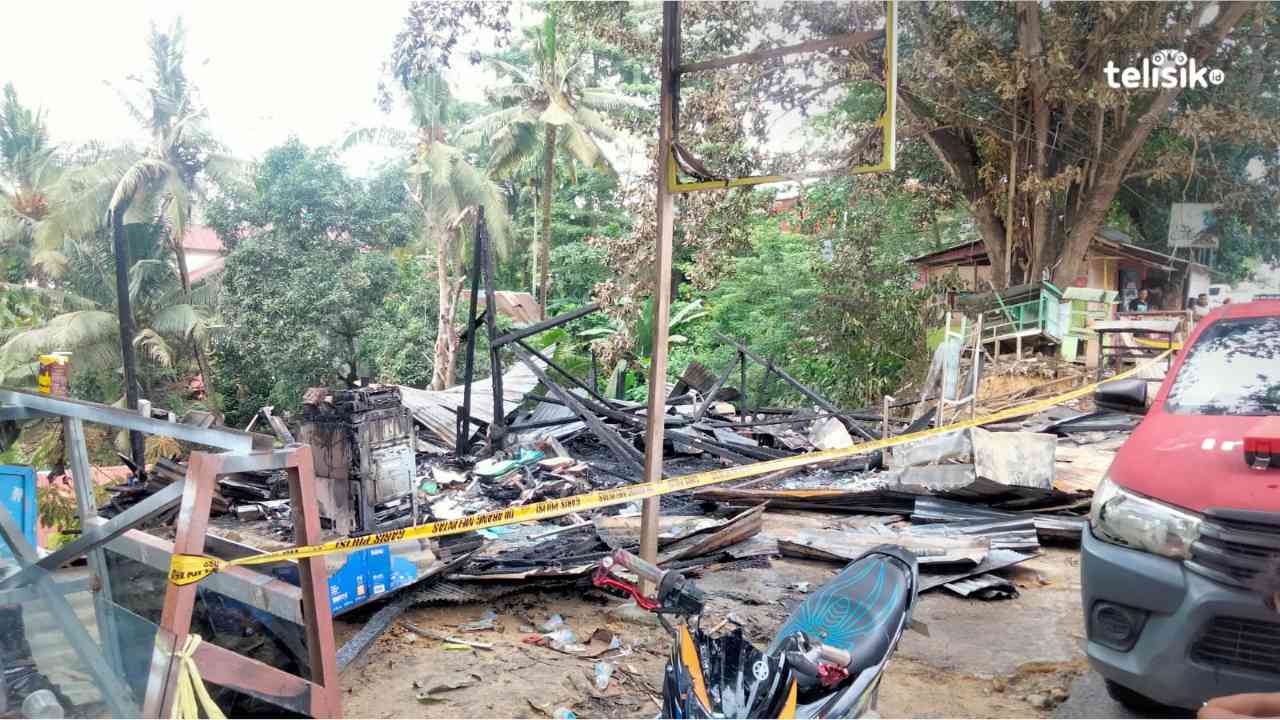 Kerugian Capai Ratusan Juta, Total 4 Kios Terbakar