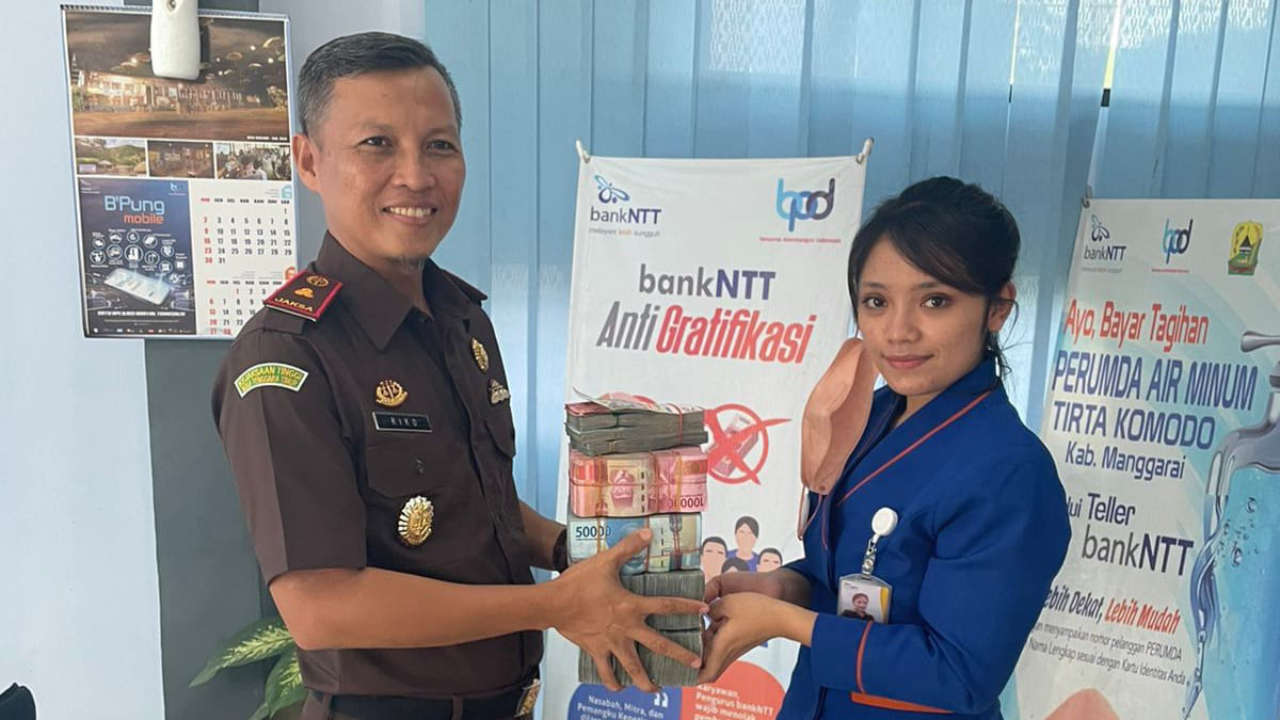 Kerugian Korupsi Dana BOS SMPN 1 Reok Dikembalikan ke Kas Negara