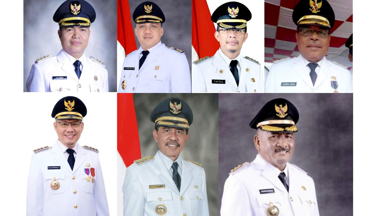 Masa Jabatan Berakhir 2022, Intip Harta 7 Kepala Daerah di Sultra, Siapa yang Paling Tajir?
