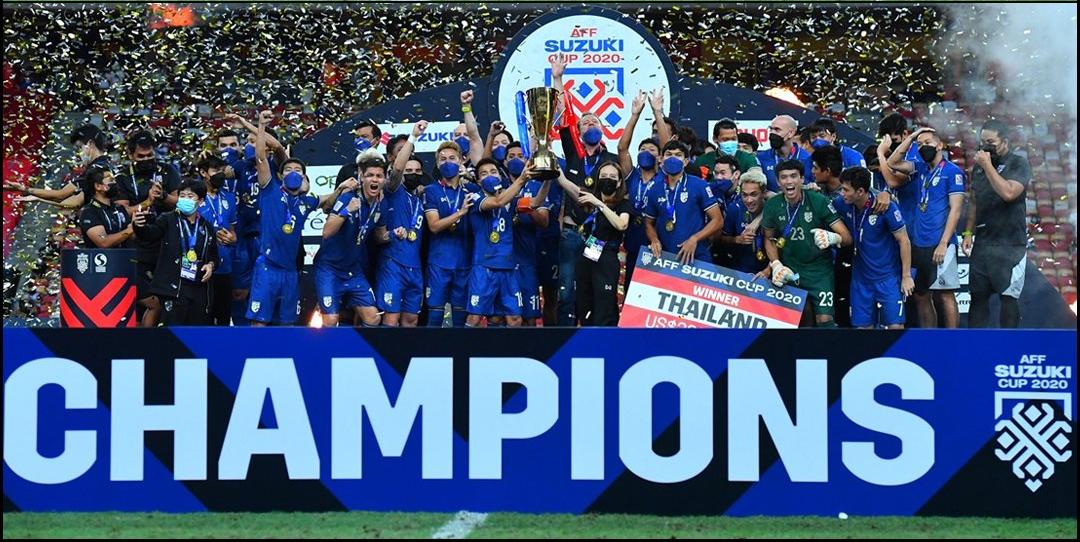 Menang Agregat 6-2 dari Indonesia, Thailand  Juara Piala AFF 2020
