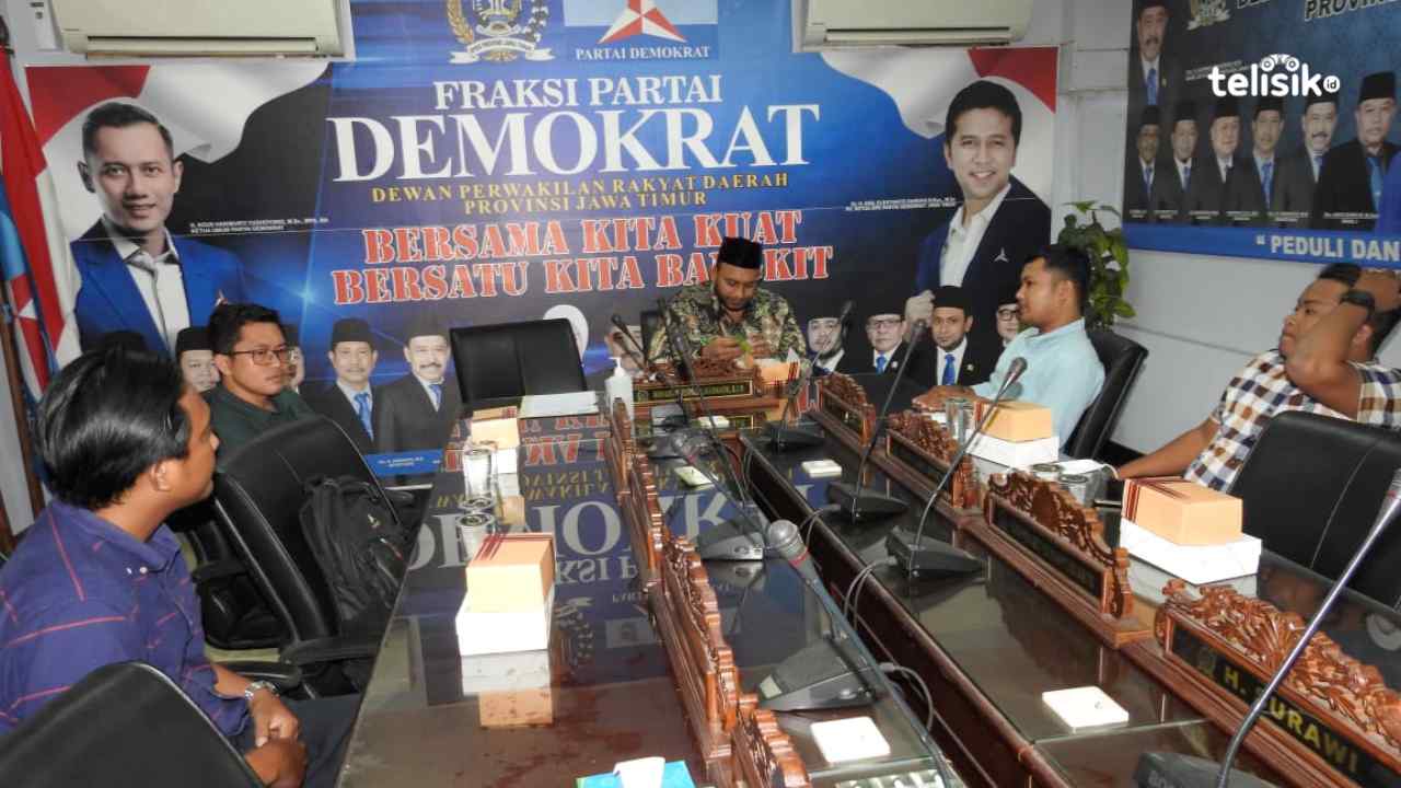 Perjuangkan Nasib Petani Garam, HMI Jatim Wadul Mengadu ke Fraksi Demokrat