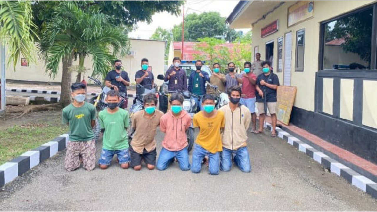 Polisi Bekuk 6 Pelaku Curanmor di Labuan Bajo NTT, 5 Diantaranya Asal Bima NTB