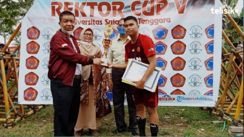 Rektor Cup V Unsultra Berakhir, Andi Bahrun Sasar Olimpiade Khusus