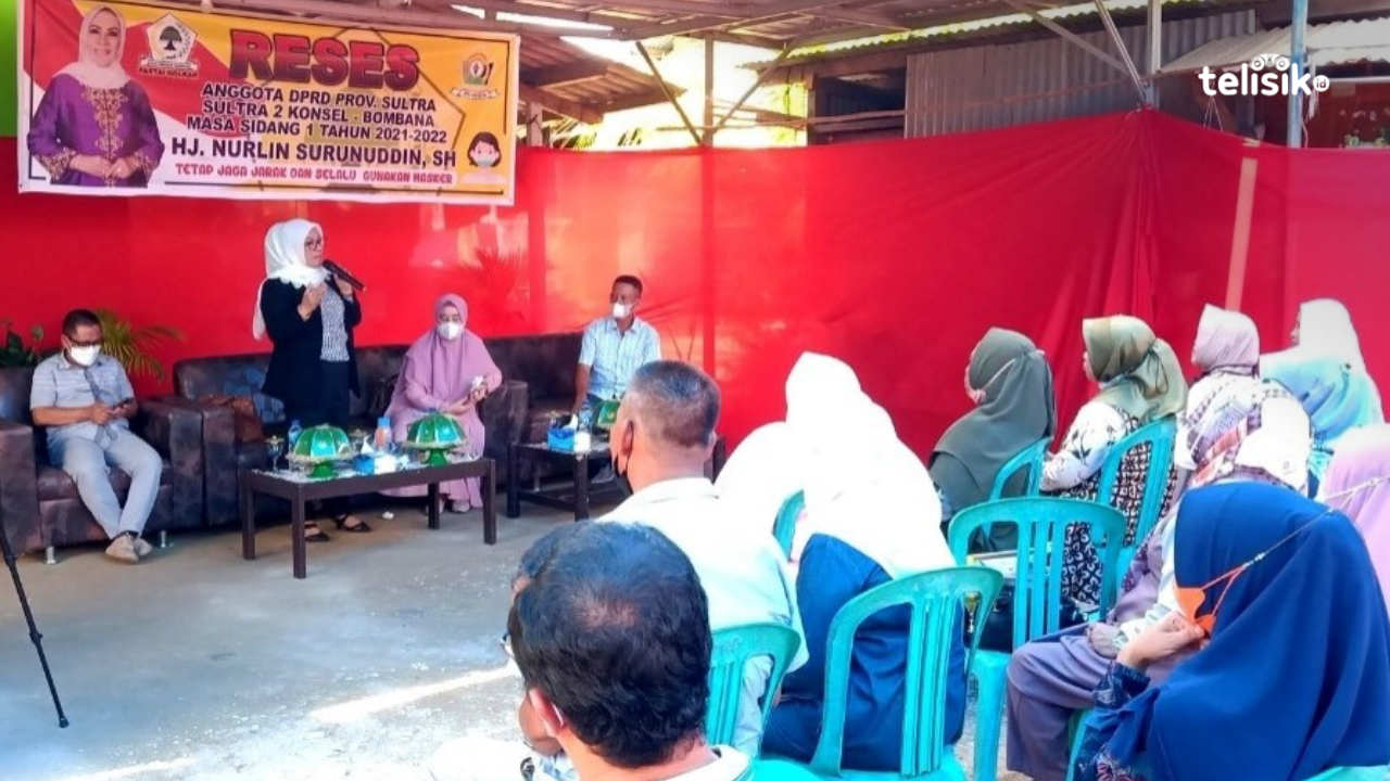 Reses, Nurlin Surunuddin Janjikan Pengaspalan Jalan dan Bantuan Perumahan