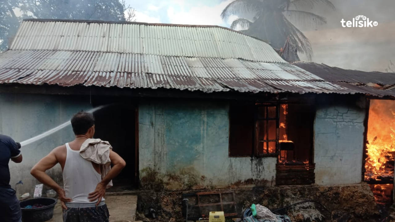 Si Jago Merah Mengamuk, Satu Unit Rumah di Muna Ludes