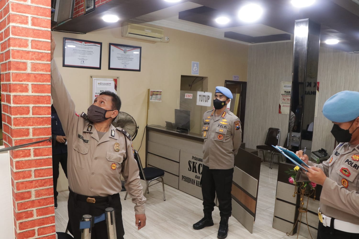 Sidak di Polsek Jajaran, Propam Polda Jatim Buru Polisi Nakal