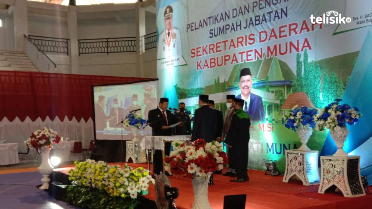 Tiga Tahun, Muna Baru Miliki Sekda Definitif