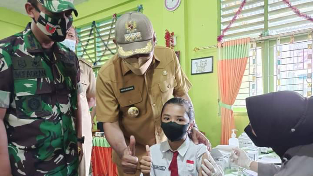 Vaksinasi di Buton Telah Capai 78 Persen