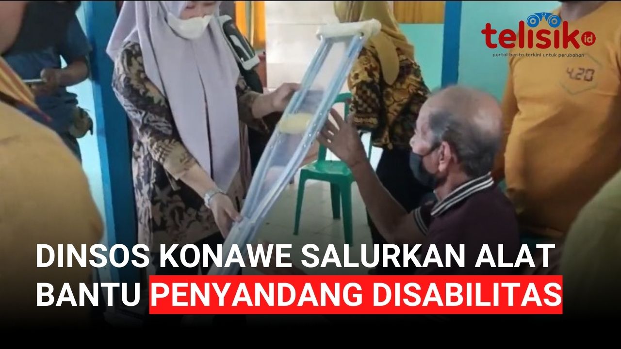 Video: Dinsos Konawe Salurkan Alat Bantu Penyandang Disabilitas