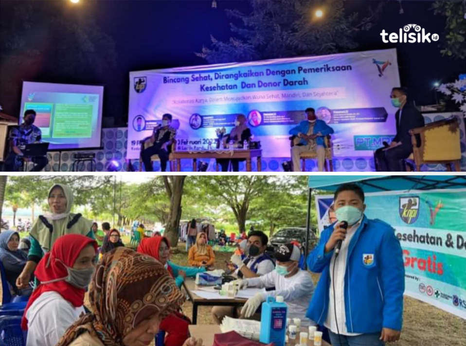 Aksi Nyata KNPI Muna, Bicang Sehat, Pemeriksaan Kesehatan Hingga Donor Darah