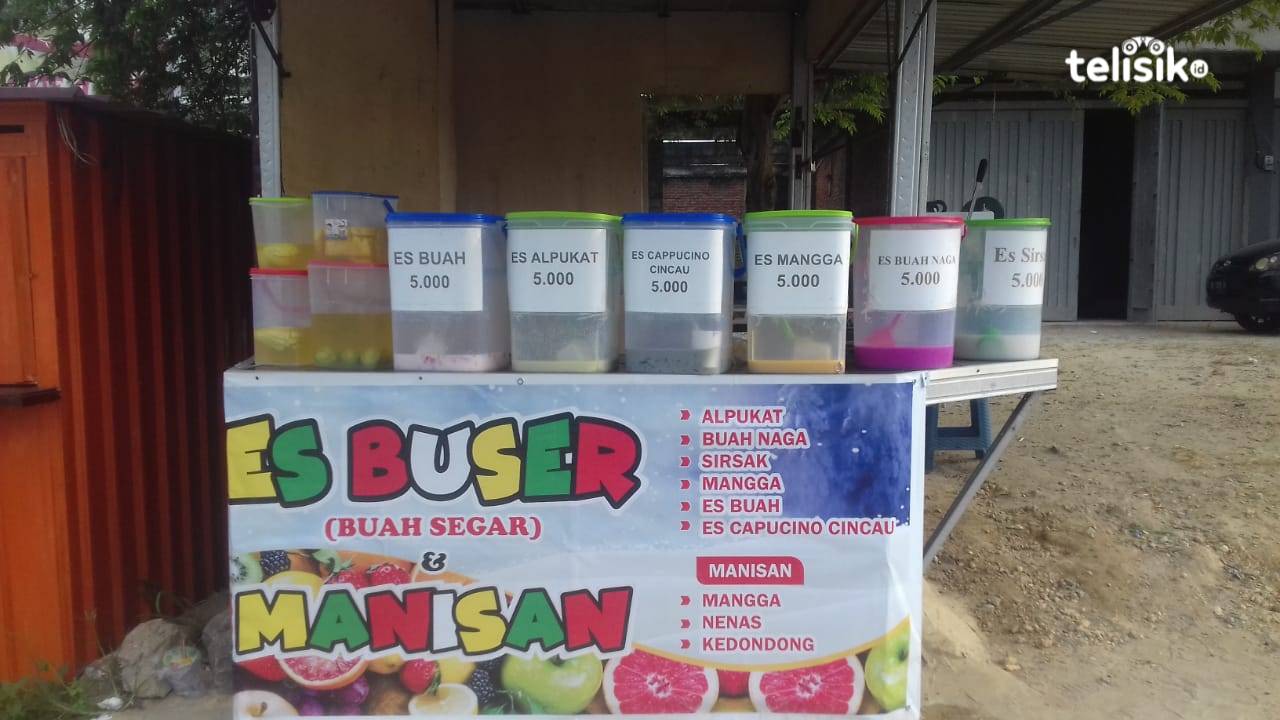 Asli dari Buah Segar, Es Buser Diminati Warga Kendari
