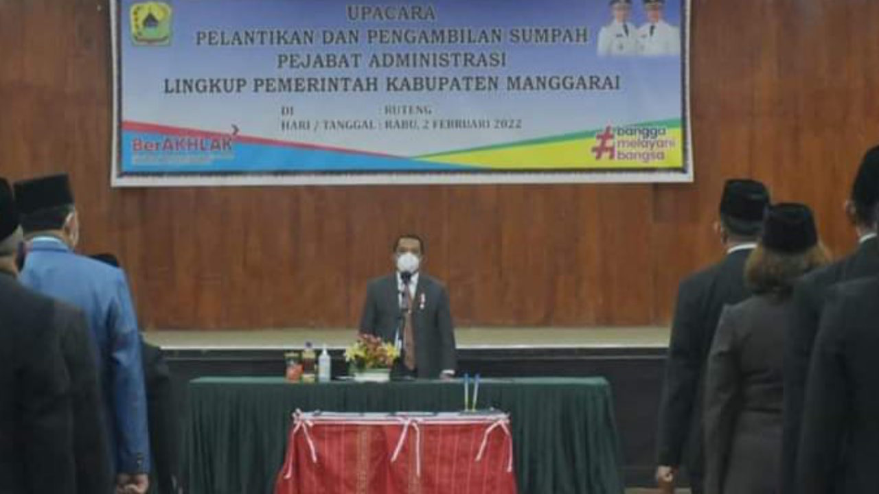 Bupati Manggarai NTT Nonjob 25 Pejabat, Ada Apa?