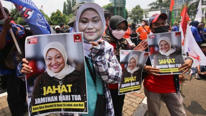 Buruh Bakal Terus Demo Aturan Baru JHT hingga Direvisi, Ini Alasannya