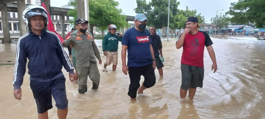 Cuaca Buruk, Plt Wali Kota Baubau Minta OPD Terkait Turun Langsung