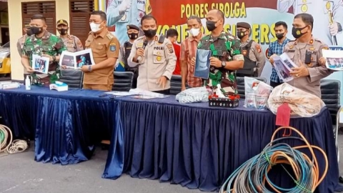 Dua Pelaku Bom Ikan Meledak di Sumut Ditahan Polisi
