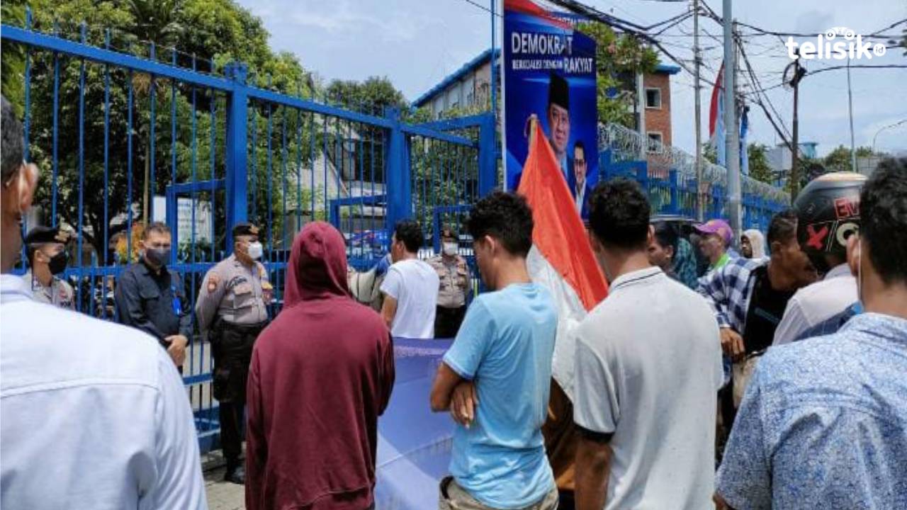 Kantor DPP Partai Demokrat Didemo, Massa Desak Wakil Ketua DPRD Muna Dipecat Gegara Dugaan Asusila