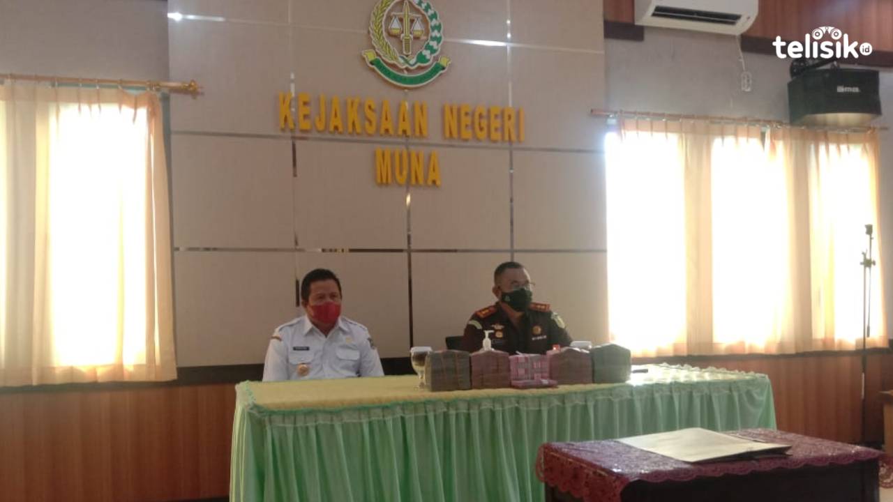 Kejari Muna Bantu Peningkatan PAD