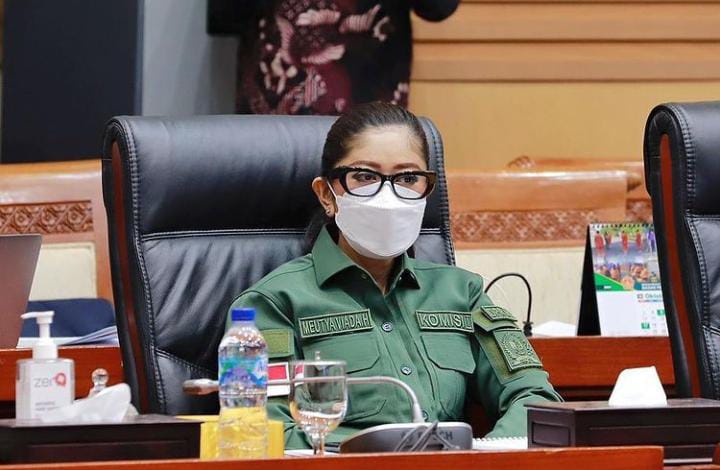 Ketua Komisi I DPR RI Meutya Hafid Positif COVID-19, Rapat-Rapat Ditiadakan