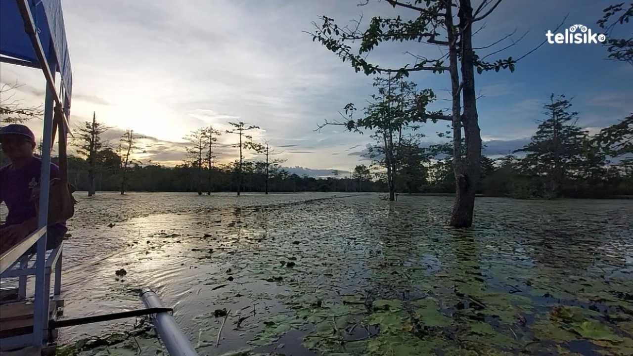 Keunikan Danau Kasiono Oe di Muna Barat