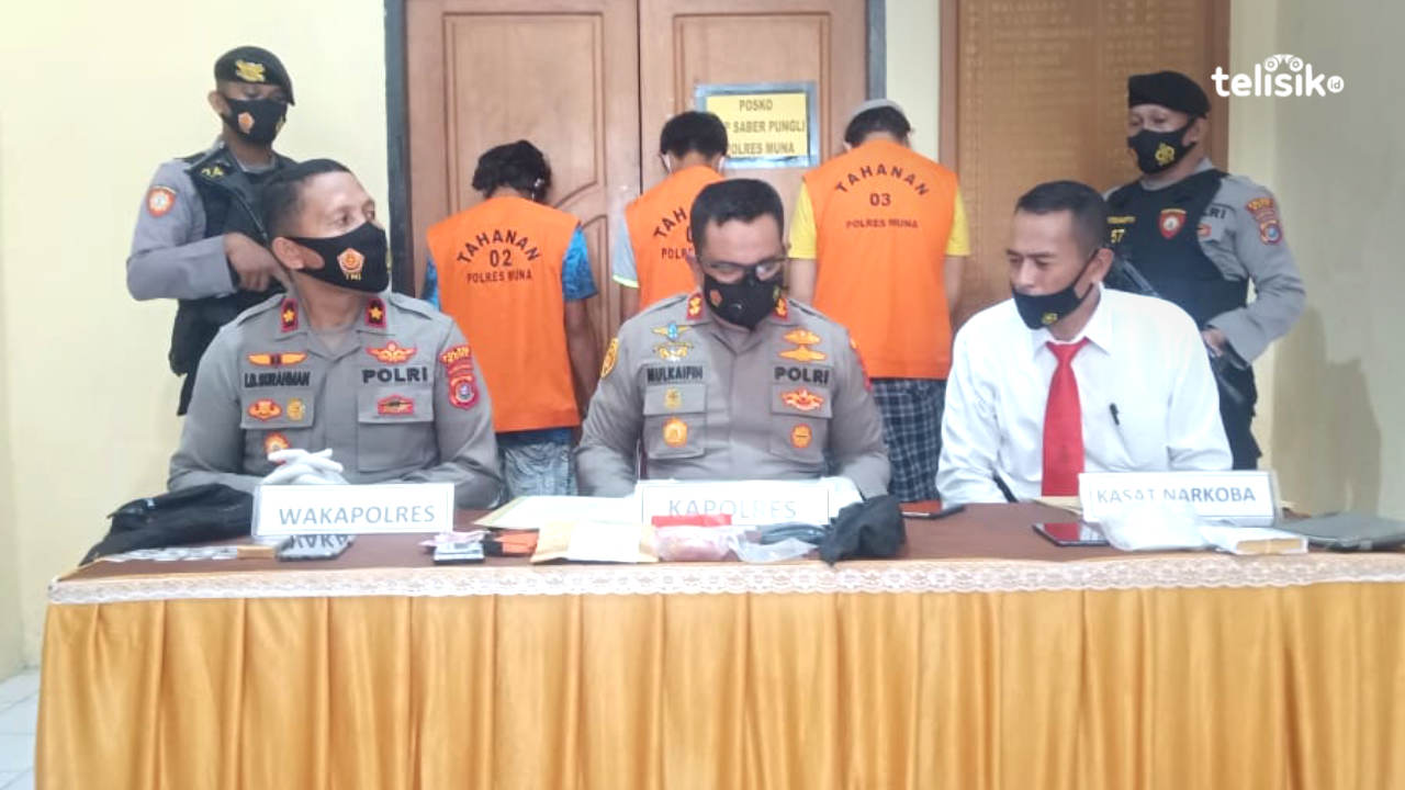 Lagi, Dua Pengedar Sabu di Muna Ditangkap