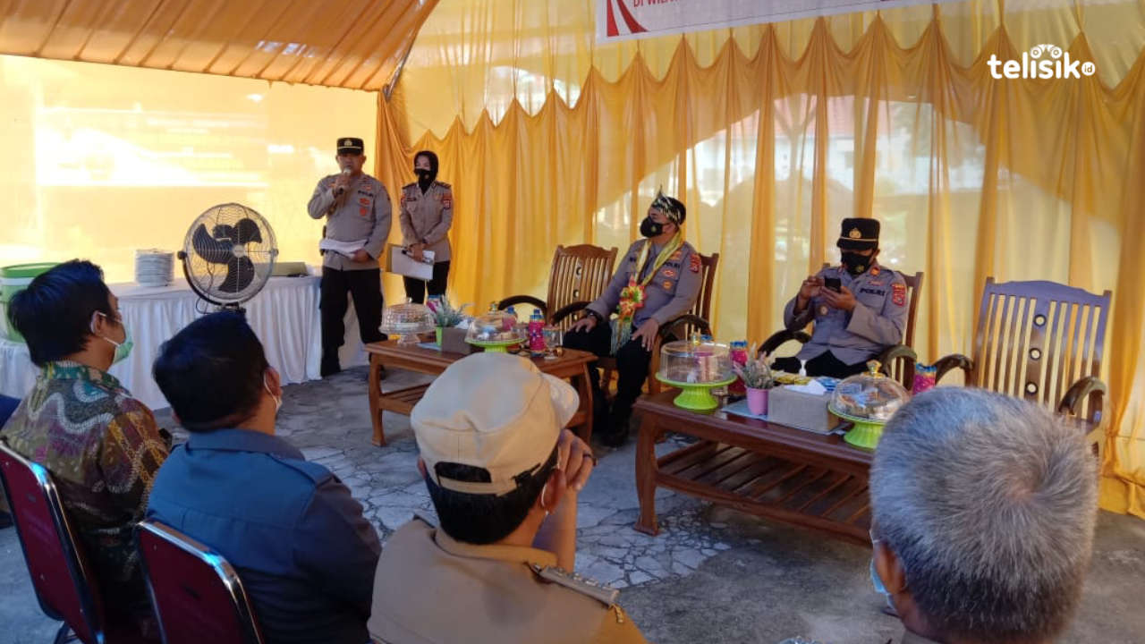 Mampu Kendalikan Gangguan Kamtibmas, Polsek Katobu Dijadikan Role Model