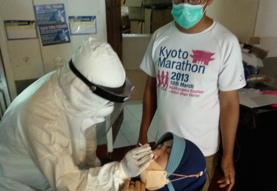 Masyarakat yang Terkonfirmasi Positif COVID-19 di Butur, Belum Diketahui Variannya