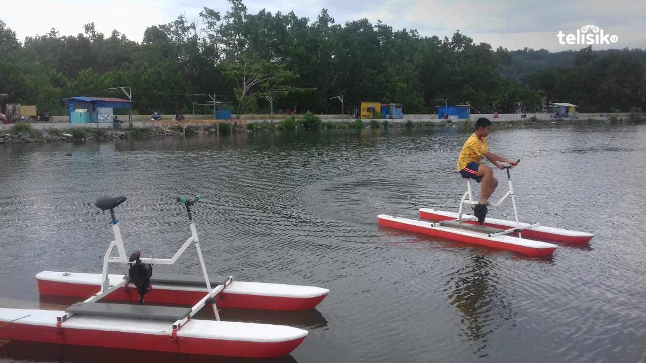 Pertama di Kendari, Sepeda Air Rakitan Sendiri