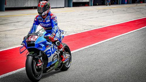 Resmi Dimulai, Alex Rins Pembalap MotoGP Pertama yang Jajal Sirkuit Mandalika