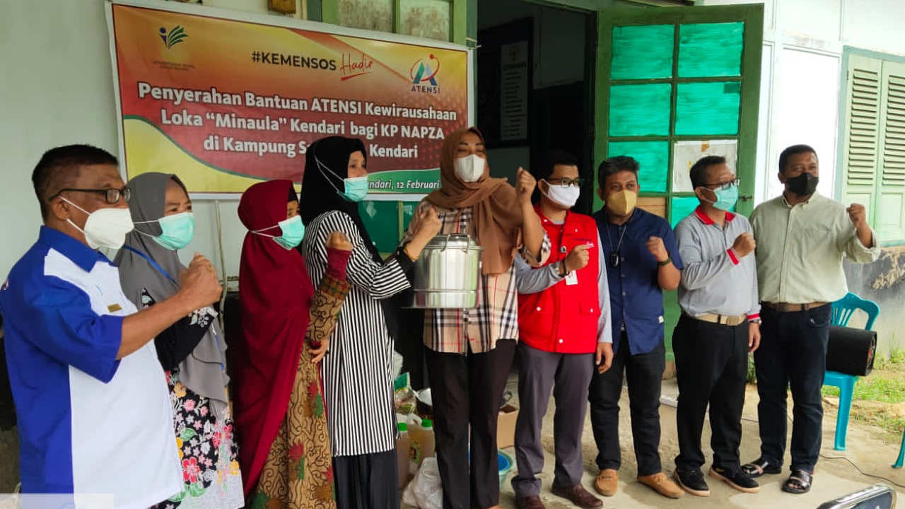Warga Eks Pengguna Napza Keciprat Bantuan Usaha