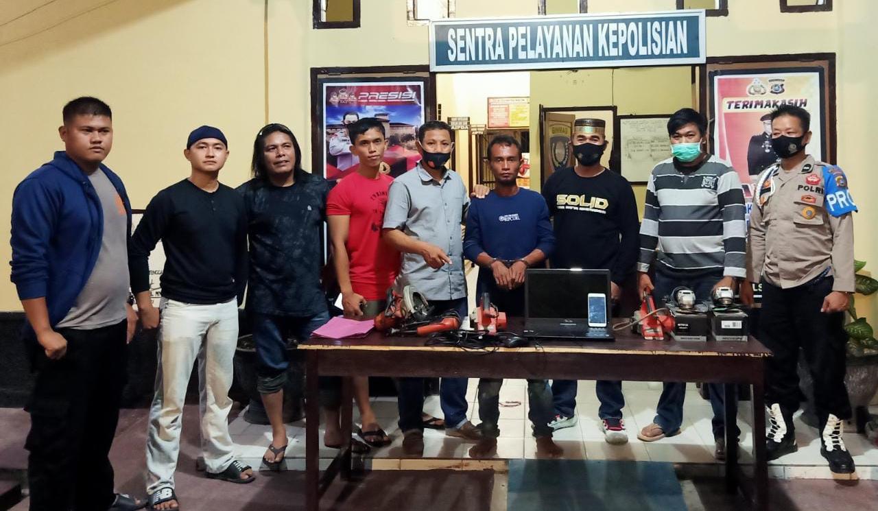 Warga Tojo Una-Una Diringkus Polisi Usai Mencuri di Tiga Tempat Berbeda