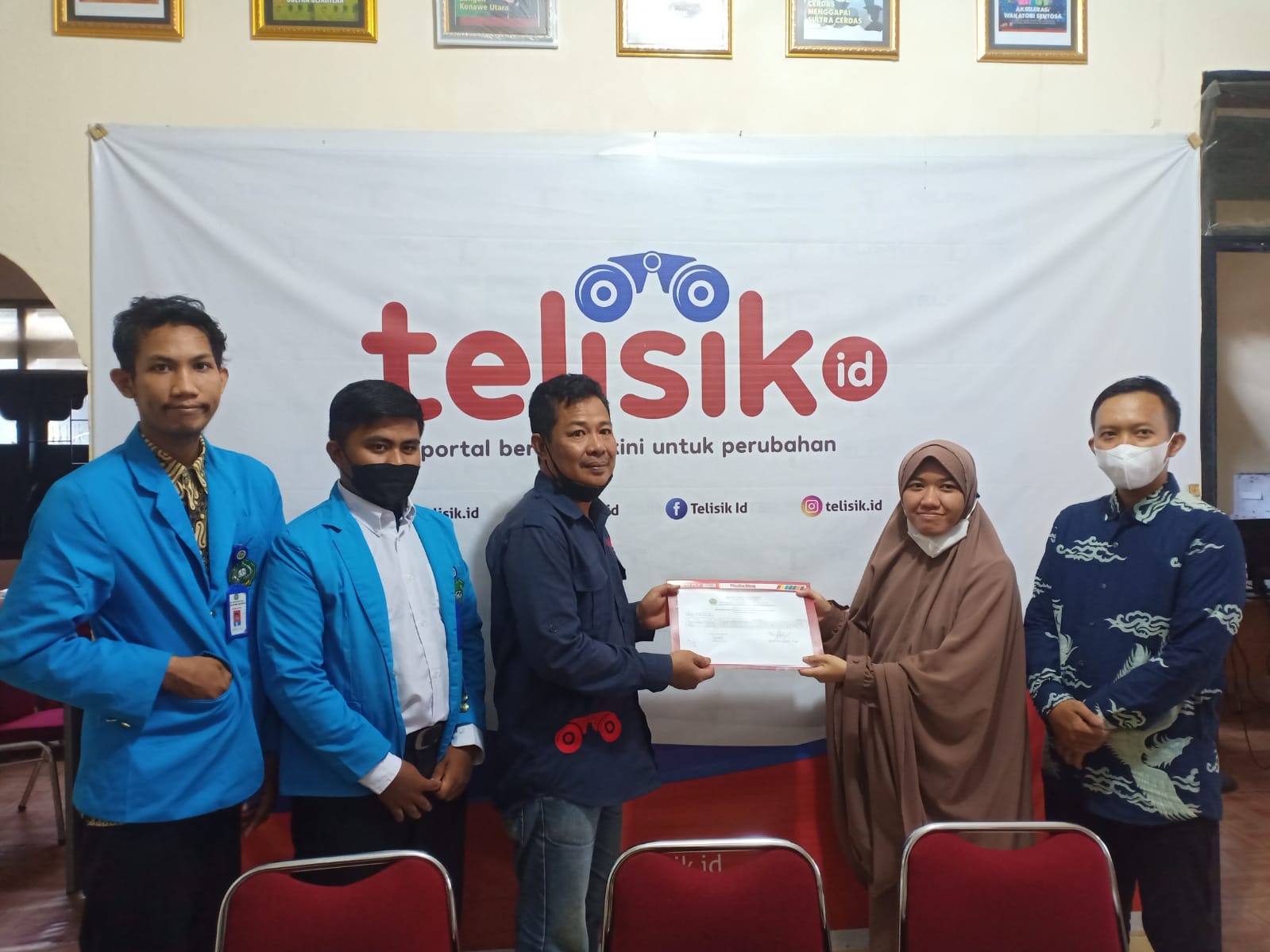 Mahasiswa IAIN Kendari Mengaku Dapat Banyak Pengalaman Setelah Magang di Telisik.id