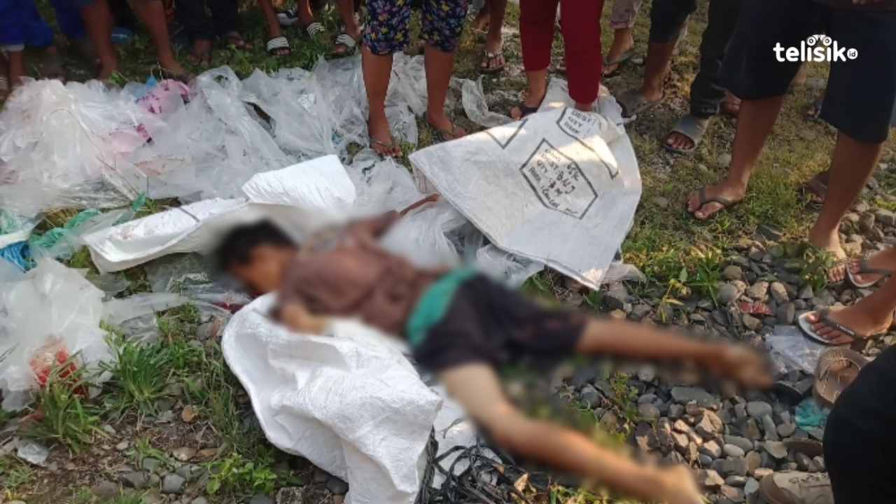 Bocah Penjemur Plastik Tewas Ditabrak Kereta Api di Sumut