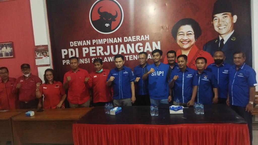 Demokrat dan PDIP Sultra Bertemu, Sepakat Tolak Penudaan Pemilu 2024