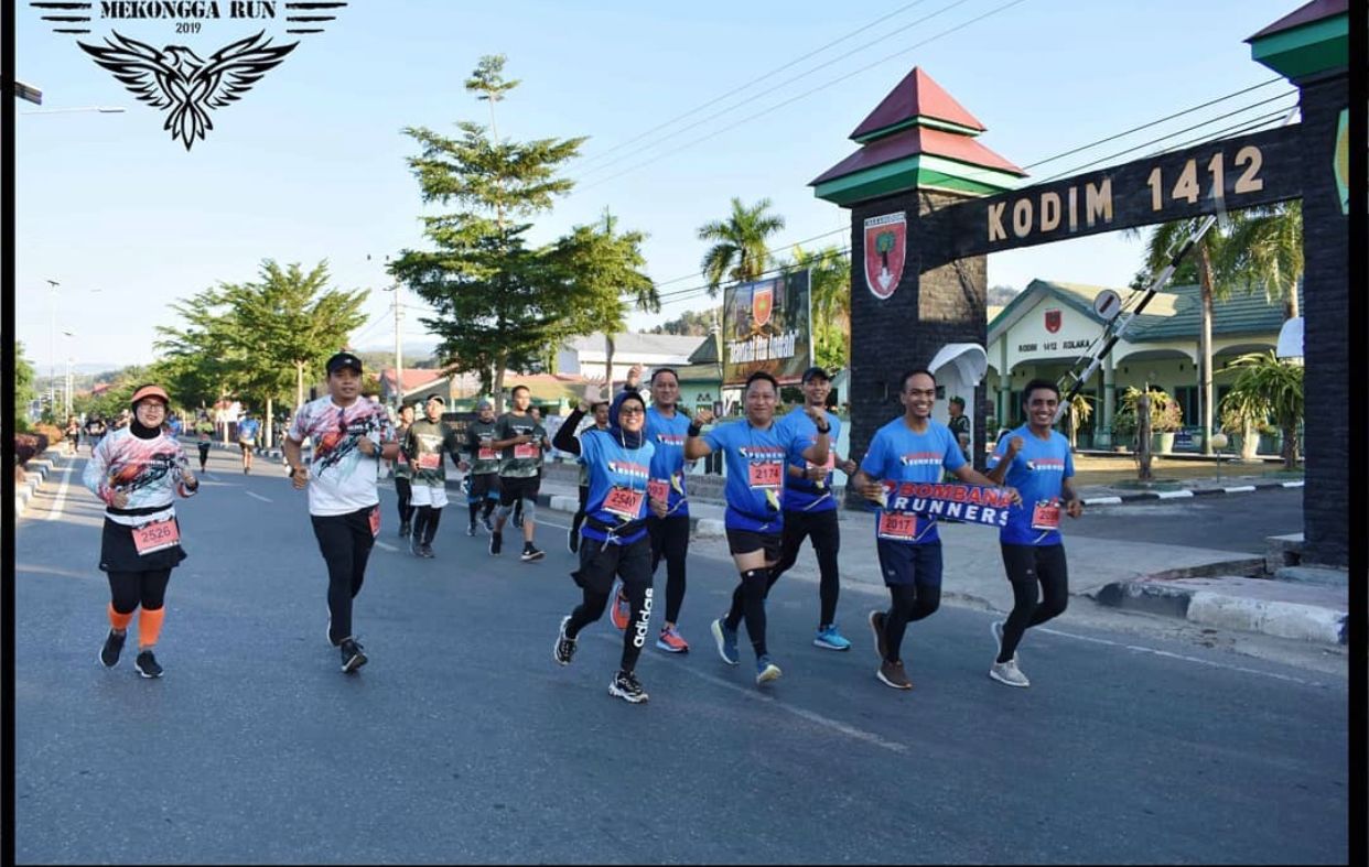 Dua Tahun Terbentuk, Komunitas Bombana Runners Resmi Bergabung di Indorunners Community