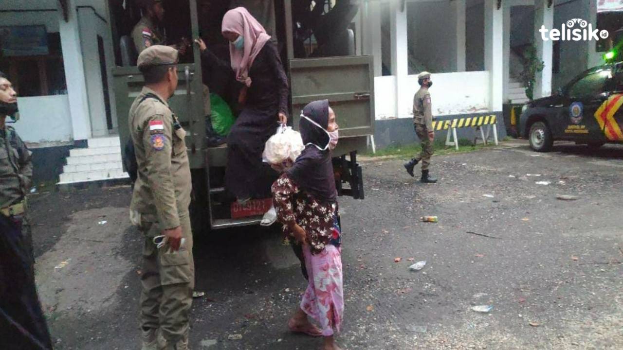 Gepeng dan Anjal Kendari Dioperasi Petugas
