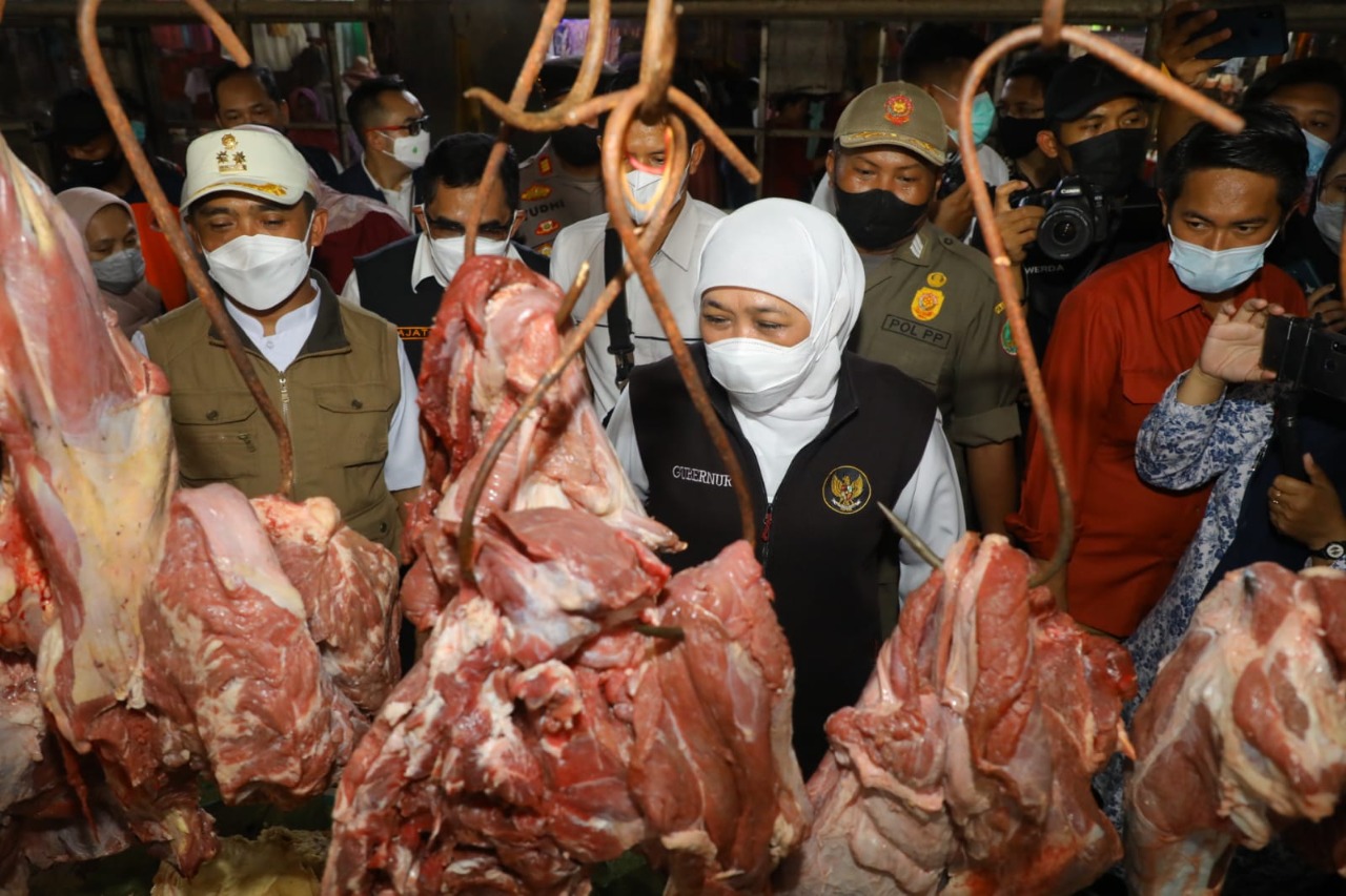 Jelang Ramadan, Gubernur Khofifah Jamin Stok Bahan Pokok Aman