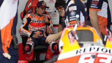 Kecelakaan di Warm Up MotoGP Mandalika, Marc Marquez Dibawa ke Rumah Sakit